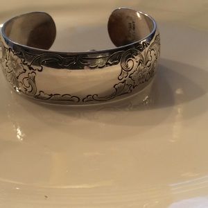 Kirk & Son sterling cuff bracelet